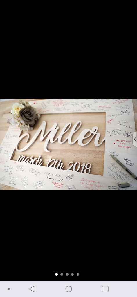 Wedding guest book - 2