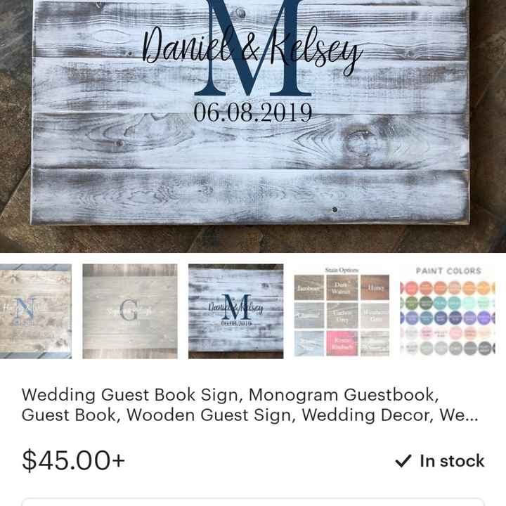 Unique Guest Book Ideas? - 1