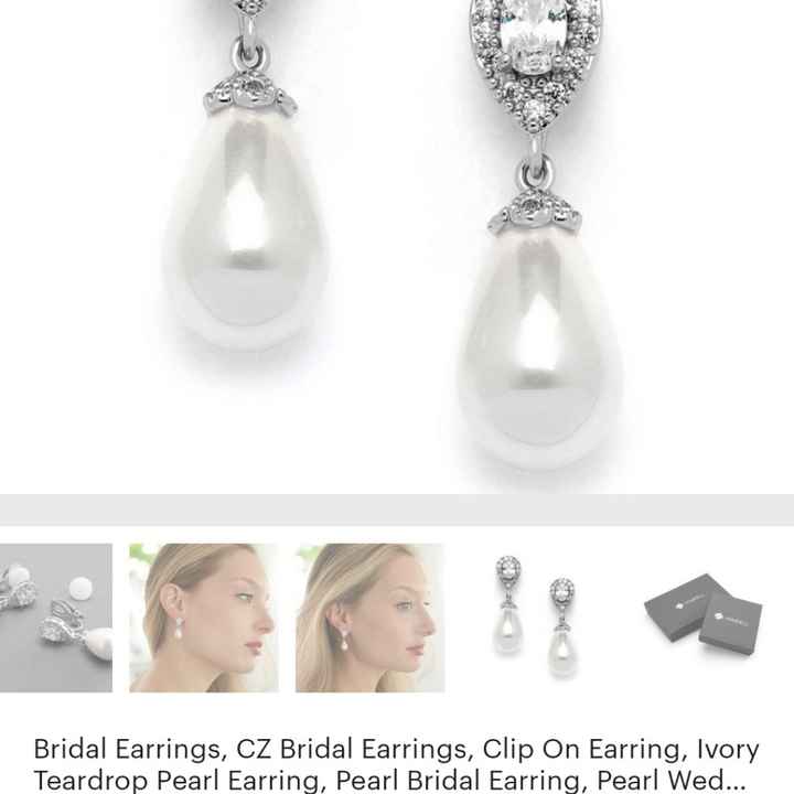 Wedding earrings - 1