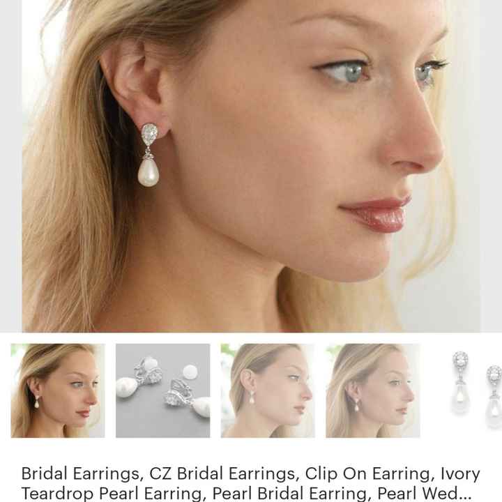 Wedding earrings - 2