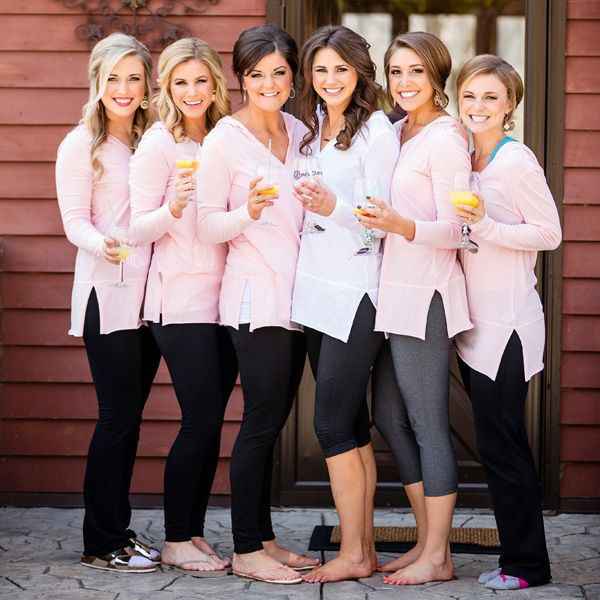 Wedding getting ready shirts cheap