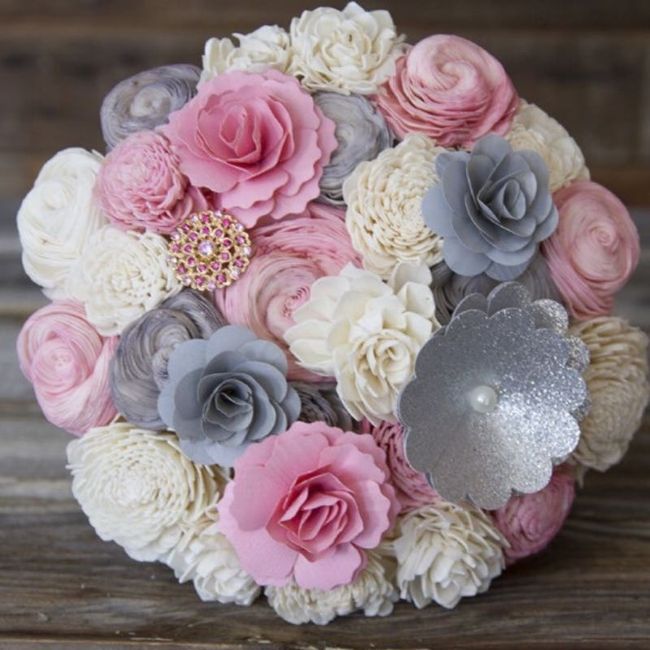 Anyone doing paper flowers?