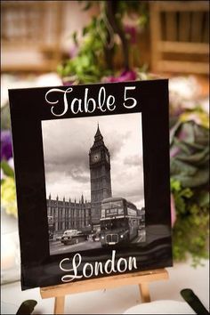 Escort cards & table numbers 2