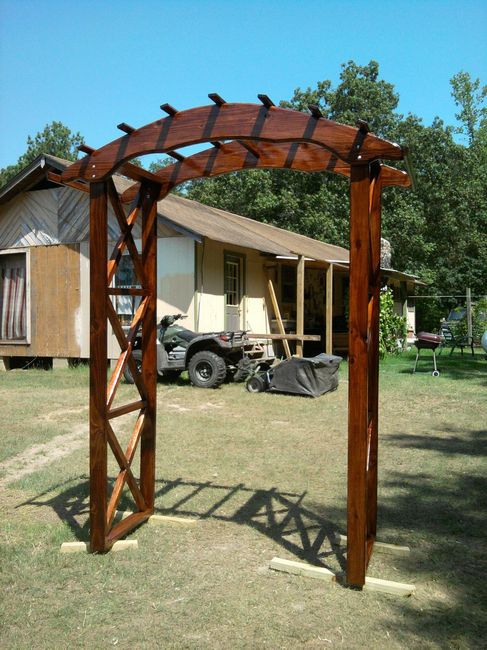 Wedding arbor decorations 5