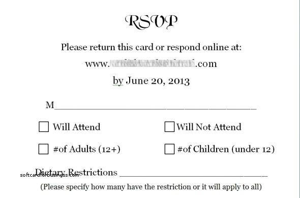 rsvp card wording help—how can we ask how many children/infants are coming? 2