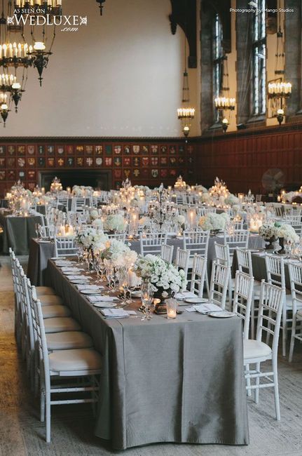 End to end rectangular banquet tables 2