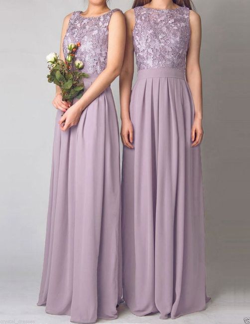 Mauve bridesmaid dresses? 5