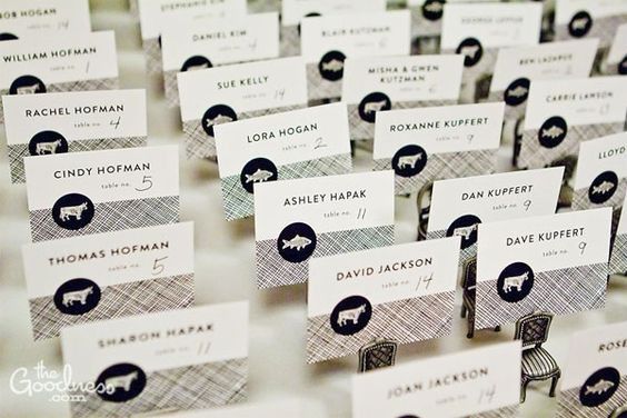 Plated Place Cards 2