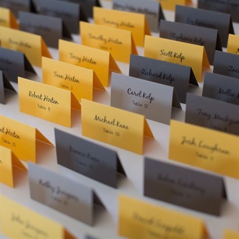 Plated Place Cards 1