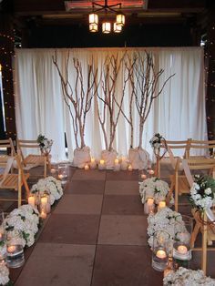 Winter Wedding decor that's not Christmas or New Years themed 2