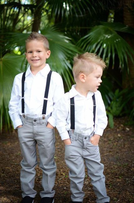 Where to buy gray tux/suit for ring bearers last minute 2