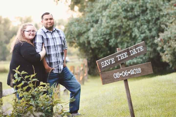  Let’s see those save the dates! - 1