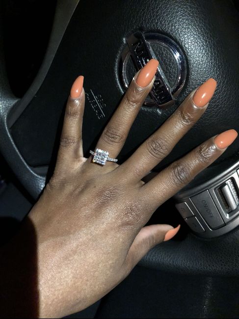 Engagement Rings and Nails 9