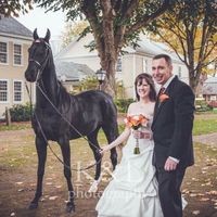 We're Married! (And my horse was a bridesmaid!)