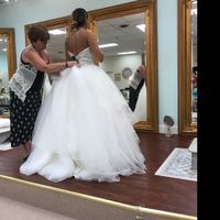 Please show your wedding dress, ladies - 1