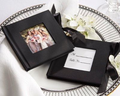 Got any cool ideas for wedding favors for a couple who are both into photography?