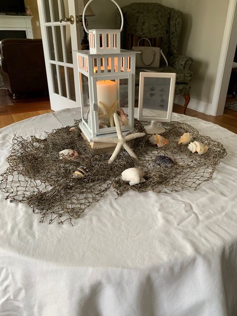 beach themed center pieces - 1