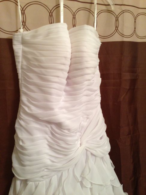 To all who saw my post about a second dress.