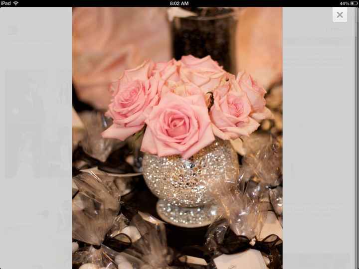Do people use the ceremony decor for centerpieces?