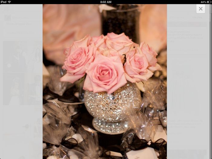 Do people use the ceremony decor for centerpieces?