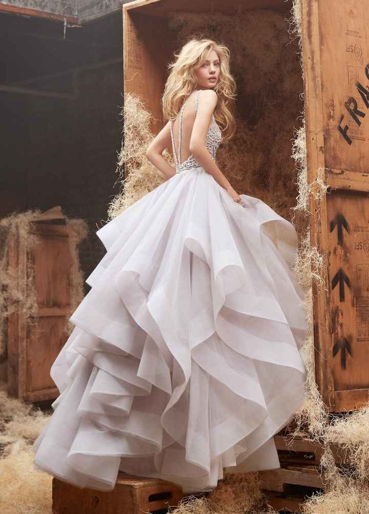 alabaster wedding gown