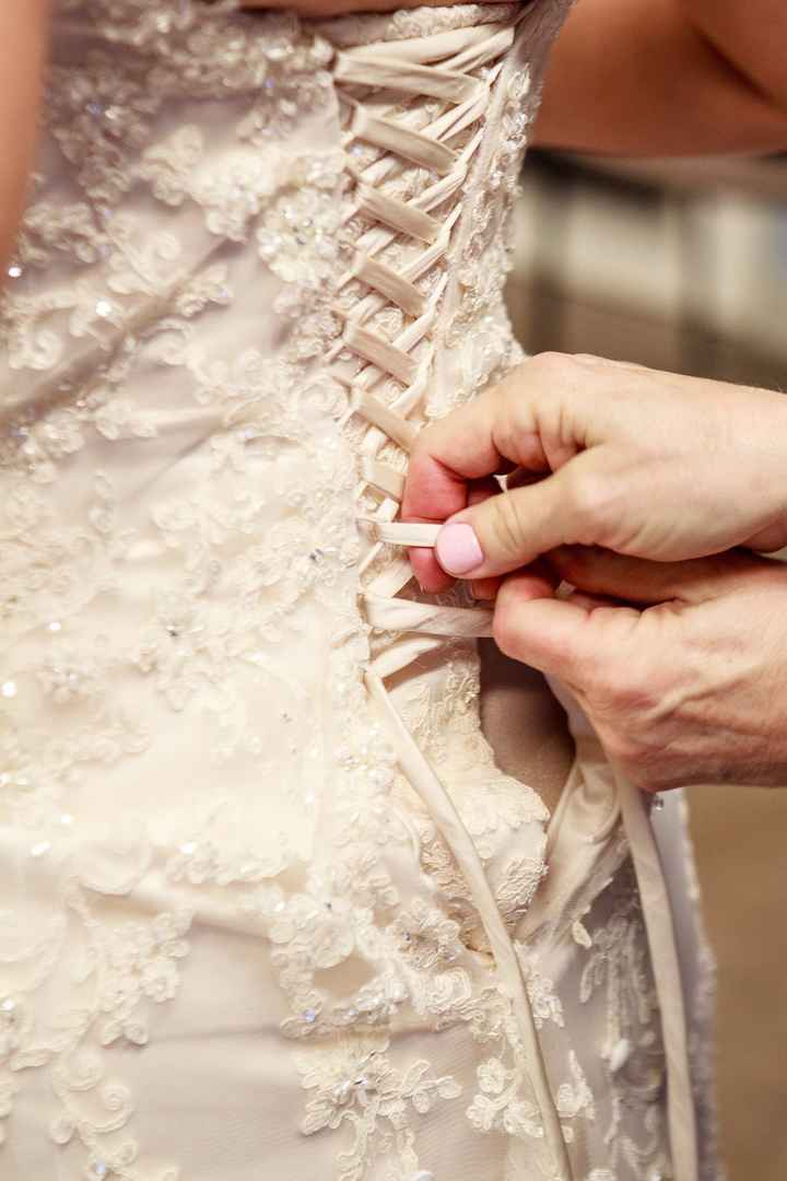 Corset lace up dresses