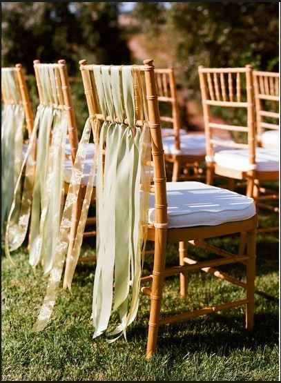 Chair Sash Suggestions