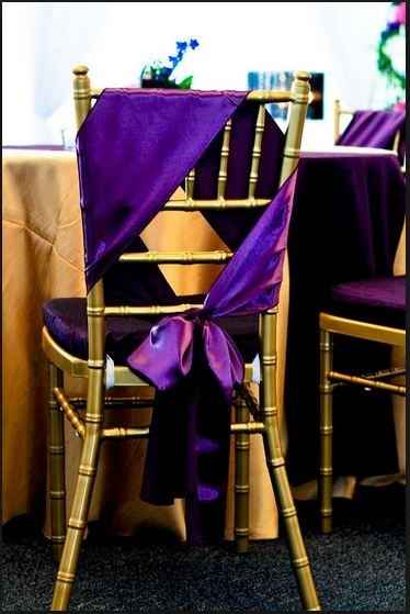 Chair Sash Suggestions