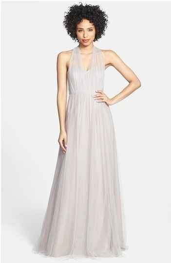 Silver/Dove grey Wedding Dresses
