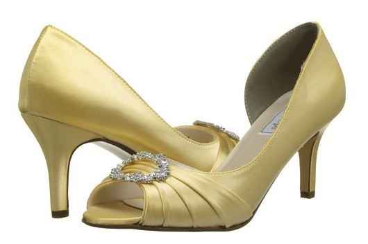Yellow Wedding Shoes
