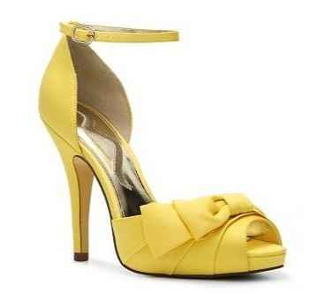 Yellow Wedding Shoes