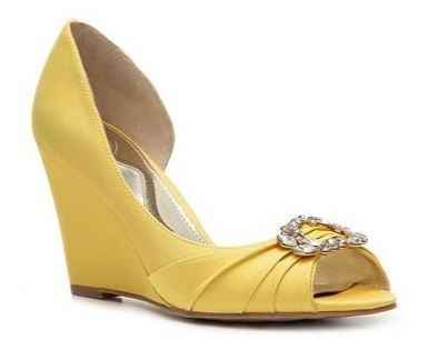 Yellow Wedding Shoes