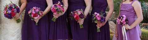 Flower girl dress colour vs bridesmaid dress colour