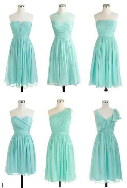 Short Mint BM dress