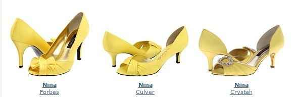 Best place to buy yellow wedding shoes?