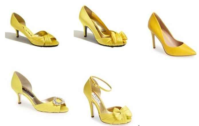 Best place to buy yellow wedding shoes?
