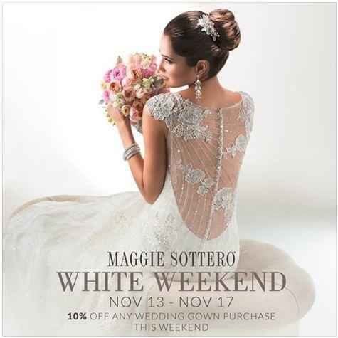 PSA:  Maggie Sottero Discount Nov 13-17