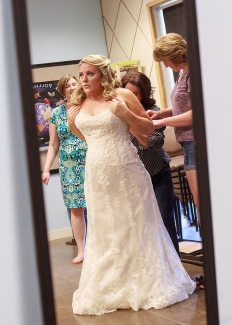 Last dress fitting...or so I thought (PICS)