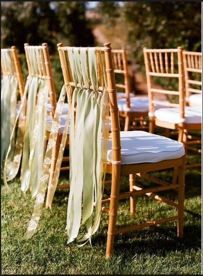 Chair Sash Suggestions