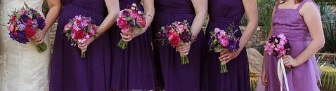 Flower girl dress colour vs bridesmaid dress colour