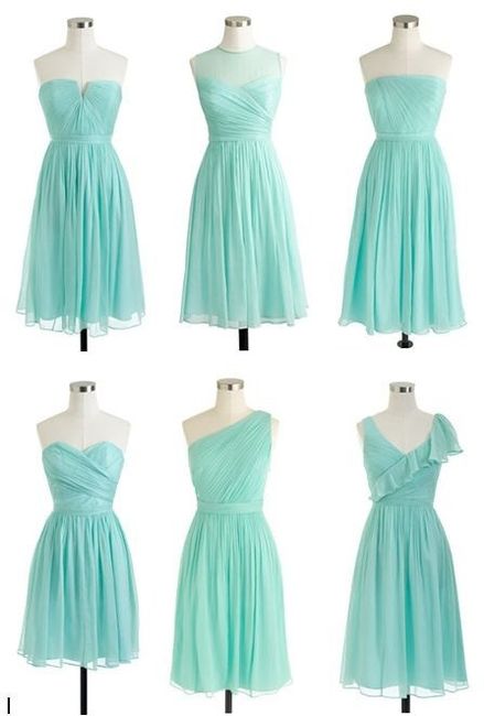 Short Mint BM dress