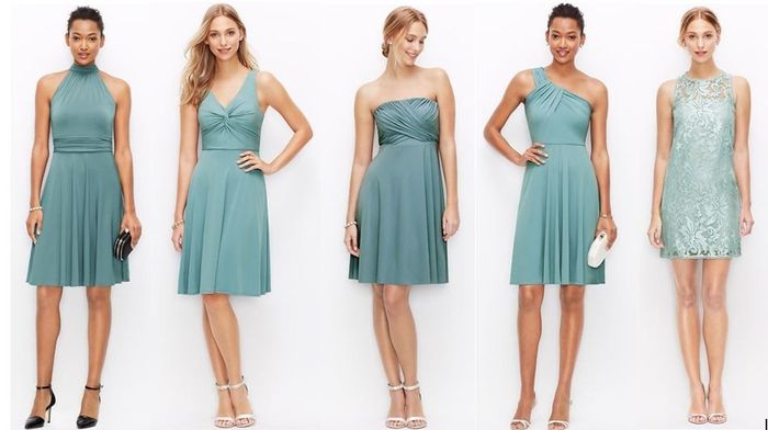 Short Mint BM dress