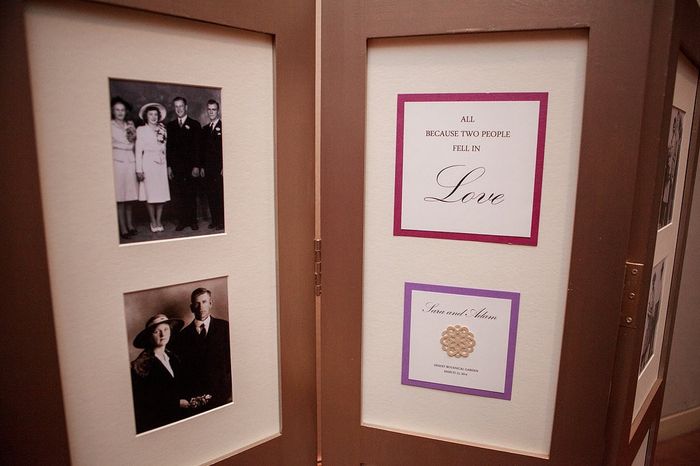 Honoring marriage/ asking for pictures from guests