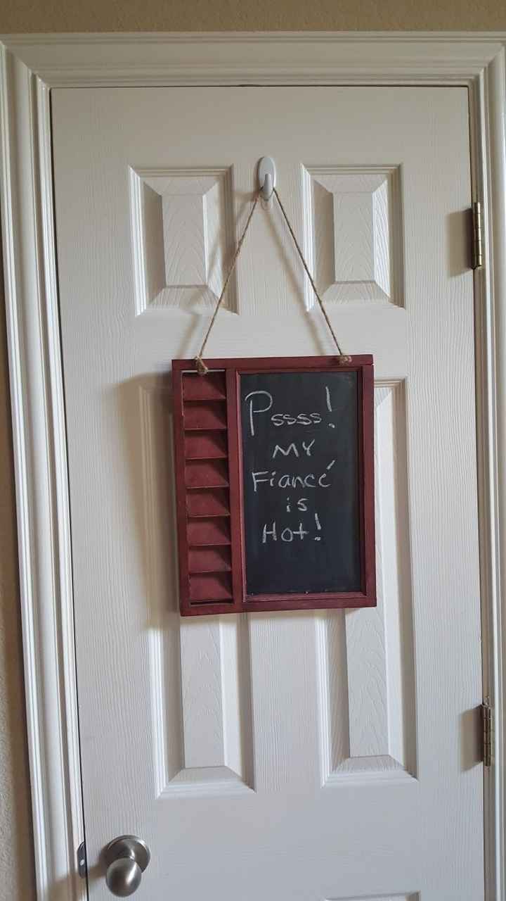 How do you appreciate your Fiance?