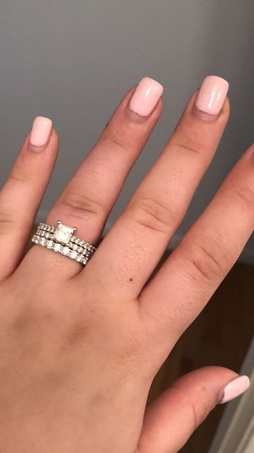 Complementary verses matching wedding band - 1