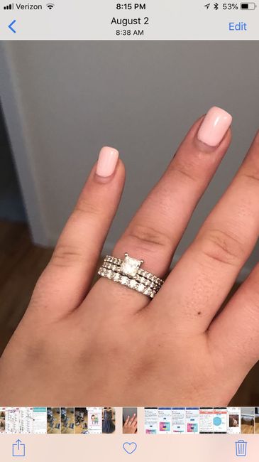 Finally got a wedding band! Show me yours :) - 1