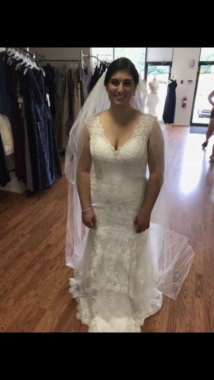 i found and purchased my wedding dress! - 1
