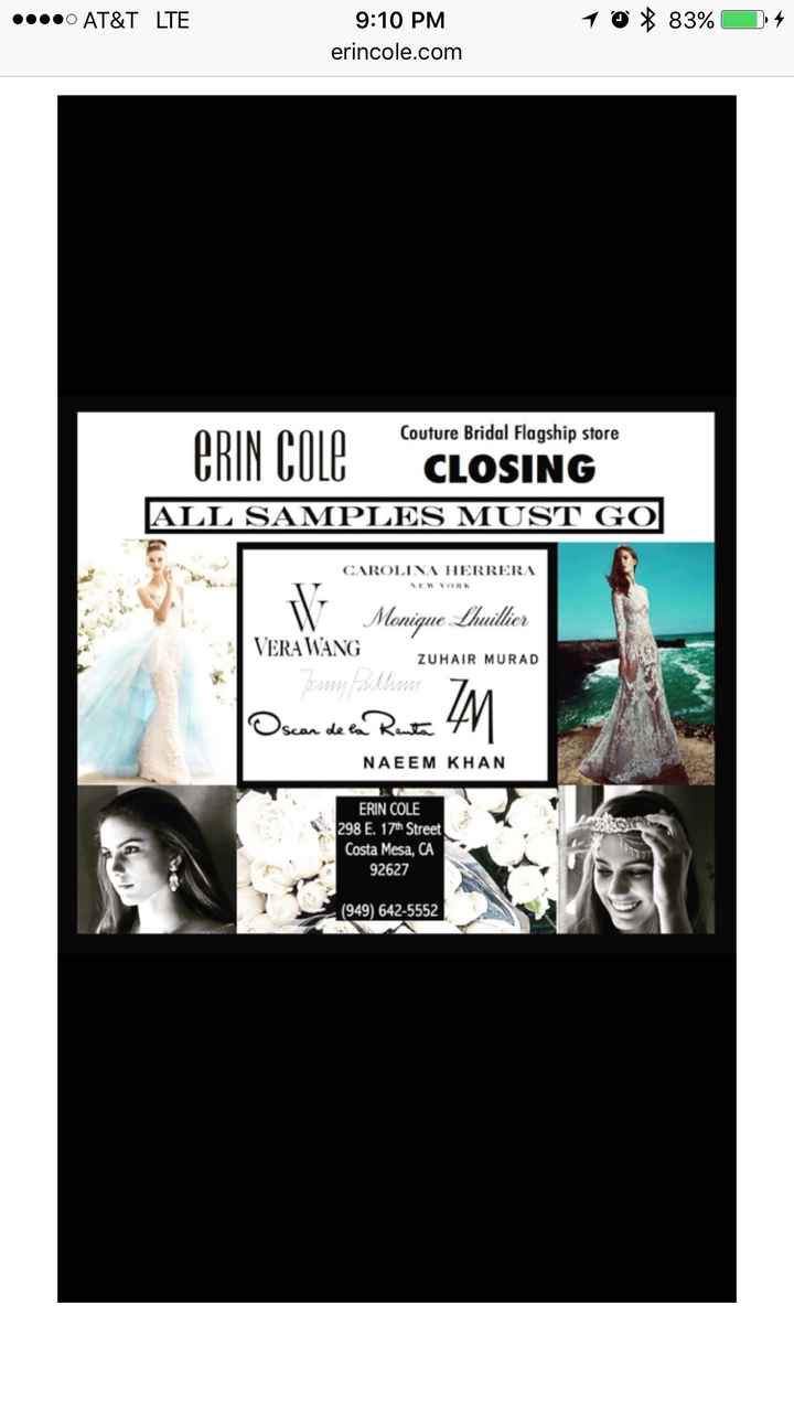 PSA- Southern California Brides - Erin Cole