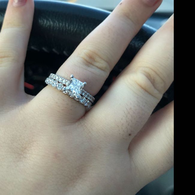 Are your rings a matching set? - 1