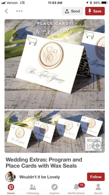 Escort card struggle - 3